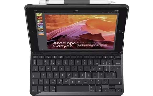 Logitech Slim Keyboard Folio For Ipad 5&6th Gen. Used