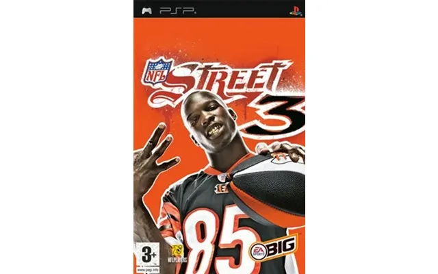 Nfl Street 3 Used Psp Game