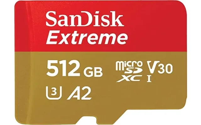 Sandisk Extreme 512gb Microsdxc Card Uhs-i U3 A2 V30 Used