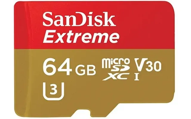 Sandisk Extreme 64gb Microsdxc Card Uhs-i U3 V30 Used