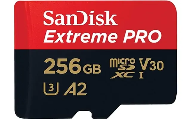 Sandisk Extreme Pro 256gb Microsdxc Card Uhs-i U3 A2 V30 Used