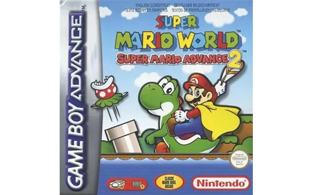 Super Mario World Super Mario Advance 2 Boxed Used