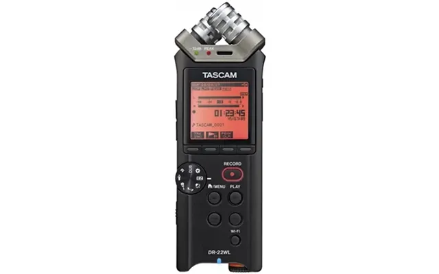 Tascam Dr-22wl Portable Handheld Recorder With Wi-fi Used