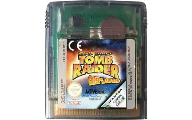 Tomb Raider Curse Of The Sword Unboxed Used product image