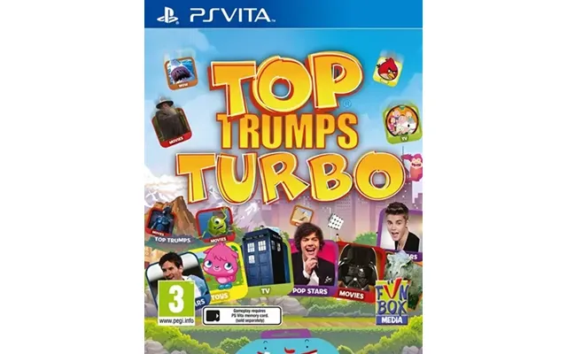 Top Trumps Turbo Used Ps Vita Game