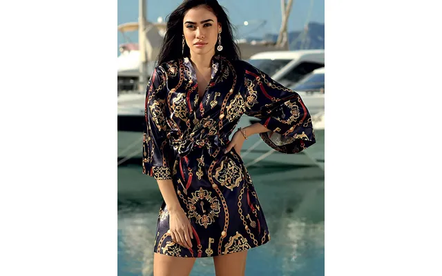 Bathrobe Model 156260 Dkaren - Xs