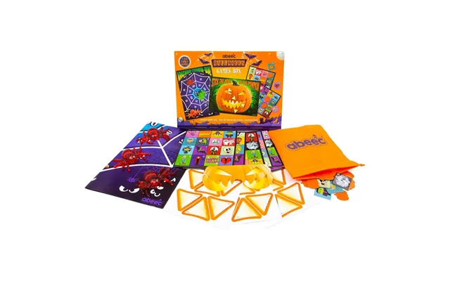 Abeec Halloween Games For Kids Parties 3-in-1 Party Games