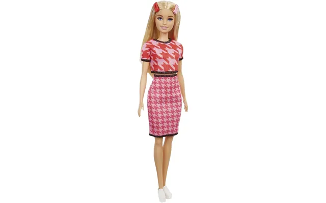 Barbie 169 Pink Top Blonde Hair Retro Clothes Matching Skirt