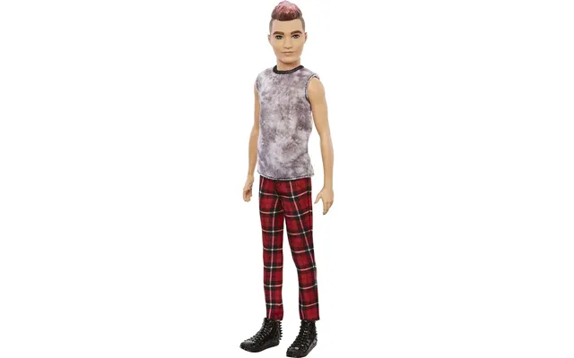 Barbie Fashionista Doll Zip Case Ken Punk Rock Rocker Doll