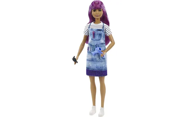 Barbie Salon Stylist Doll With Stylish Uniform And Accessories