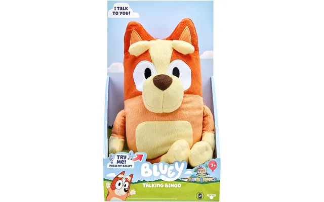 Bluey Bingo 30cm Talking Plush Cuddly Jumbo Soft Toy