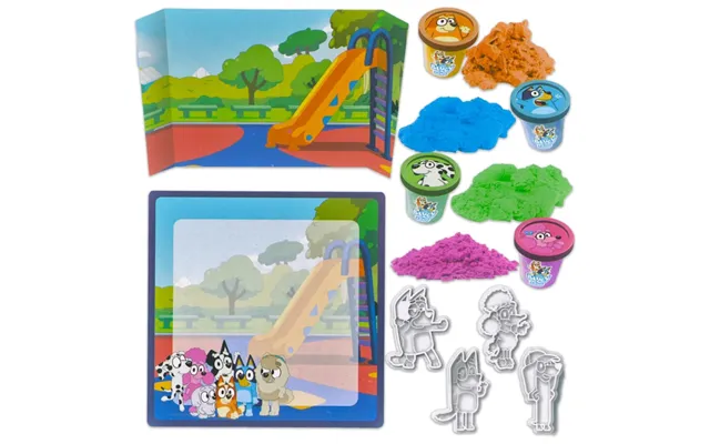 Bluey Sensory Sand Play Set Kids Activity Toy