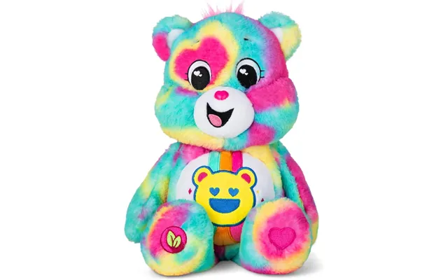 Care Bears Good Vibes Bear Medium Plush Teddy Collectible Gift