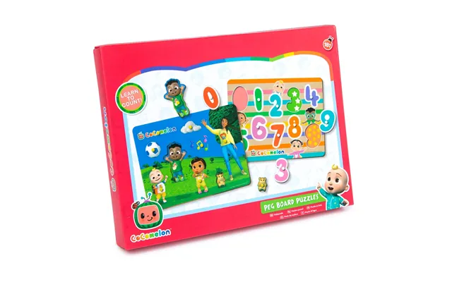 Cocomelon Peg Board Puzzles