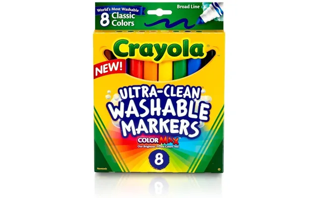 Crayola 8 Ultra-clean Washable Markers