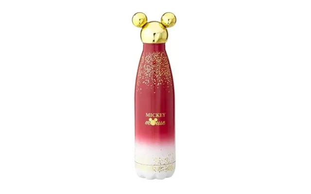 Disney Mickey Mouse Red Stainless Steel Water Bottle