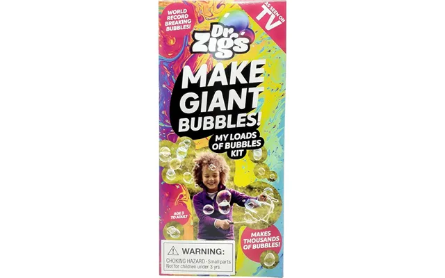 Dr Zigs My Loads Of Bubbles Eco Giant Bubble Kit