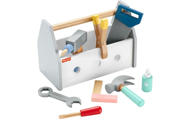 Fisher Price Wooden Tool Box Playset