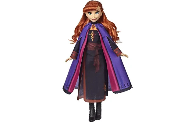 Frozen Disney Anna Fashion Doll With Long Red Hair