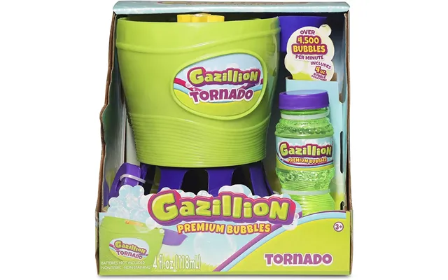 Gazillion Bubbles Tornado Toy Inc 118ml Liquid Outdoor Toy