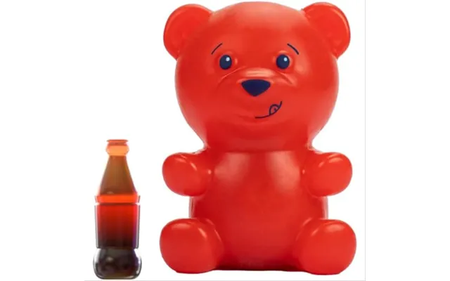 Gummymals Squishy Gummy Interactive Pet Bear With 10 Reactions & Sounds - Red