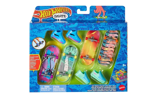 Hot Wheels Skate Epic Ride Fingerboard Multi-pack
