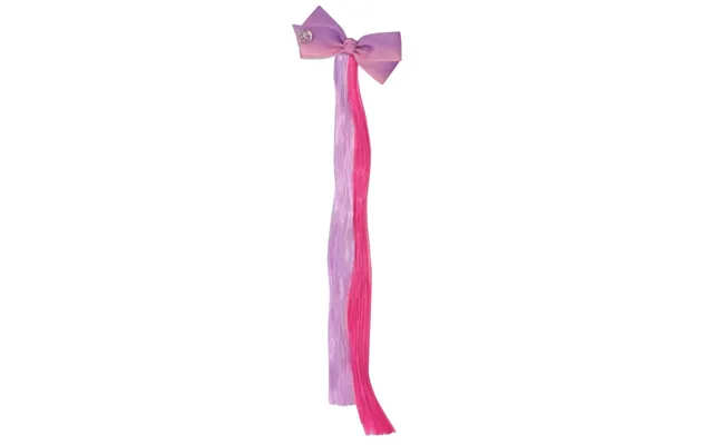 Jojo Siwa Bow Coloured Faux Hair Extension - Pink Bow
