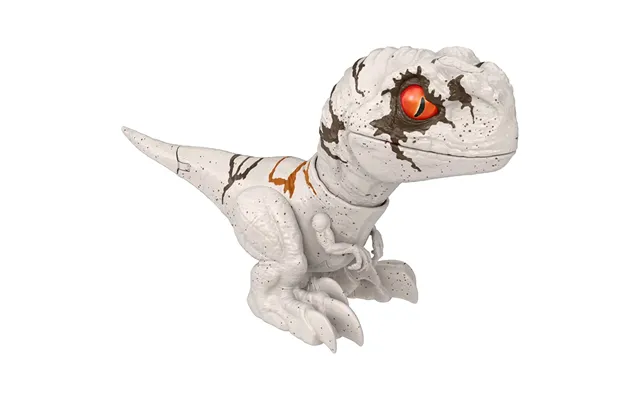 Jurassic World Uncaged Atrociraptor Grey Rowdy Roars Speed Dino 7 Inch Interactive Toy
