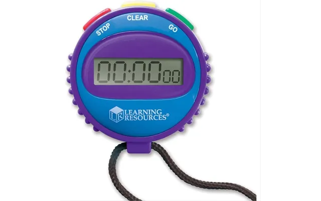 Learning Resources Stopwatch Timer Learning Activities