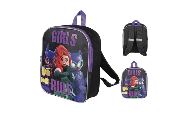 Lego Batman Backpack Girls Rule School Bag Childrens Backpack Cat Woman