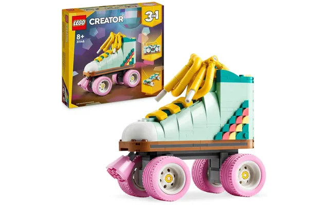 Lego Creator 31148 Retro Roller Skate 3 In 1 To Skateboard And Boombox