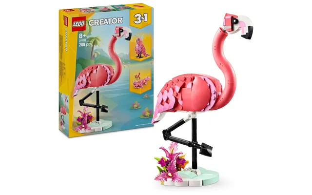 Lego Creator Wild Animals Pink Flamingo 3 In 1