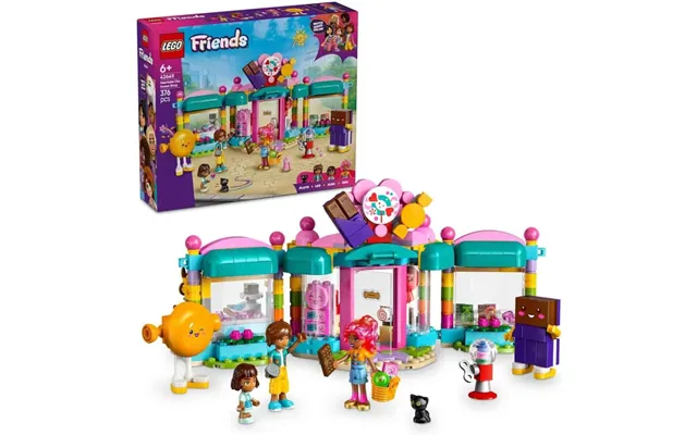 Lego Friends 42649 Heartlake City Sweet Shop & 2 Mini Dolls Construction Playset