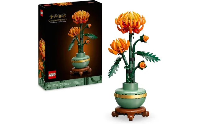 Lego Icons 10368 Botanical Collection Chrysanthemum Flower Building Playset