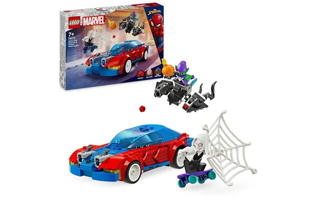Lego Marvel 76279 Spider-man Race Car & Venom Green Goblin Buildable Playset