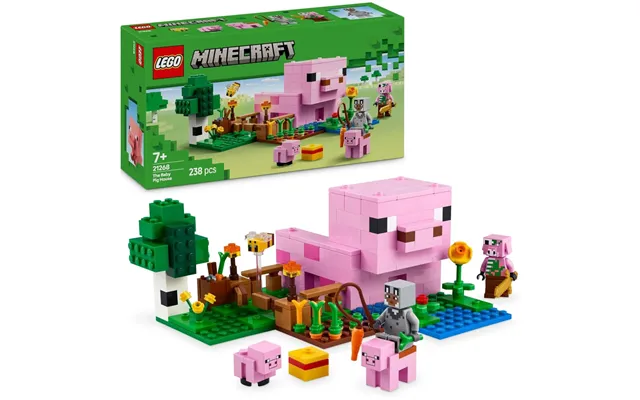 Lego Minecraft 21268 The Baby Pig House Toy Farm Animal Playset