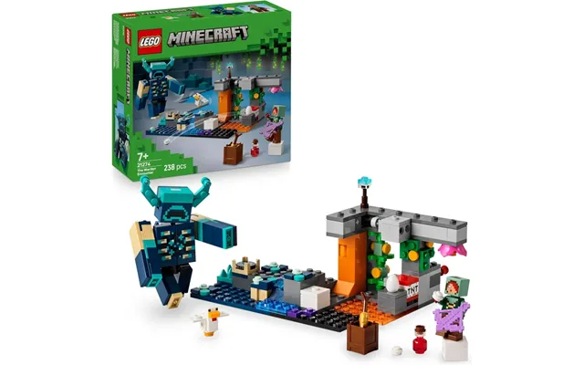 Lego Minecraft 21274 The Warden Encounter Deep Dark Biome Playset