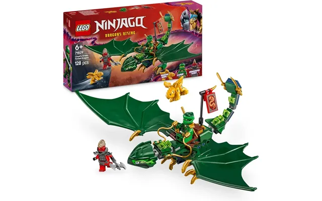 Lego Ninjago 71829 Lloyds Green Forest Dragon Figure Construction Playset