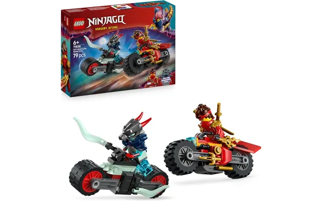 Lego Ninjago 71838 Kais Motorcycle Speed Race Playset Ninja Bike