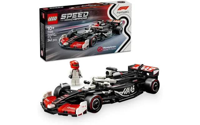 Lego Speed Champions 77250 Moneygram Haas Vf-24 F1 Car Building Playset