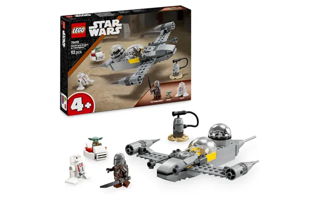 Lego Star Wars 75410 Mando And Grogus Figures N-1 Starfighter Construction Set