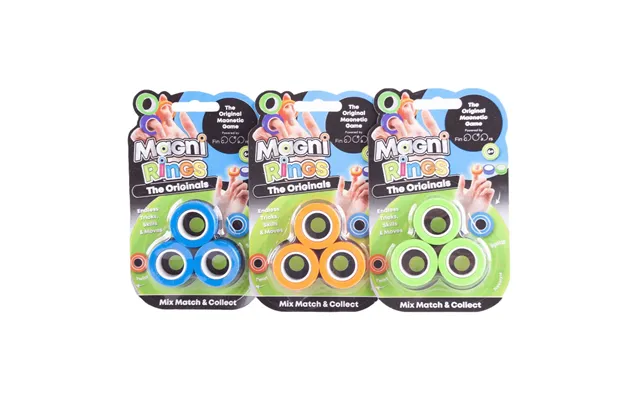 Magni Rings 53717 The Ultimate Magnetic Fidget Spinner Game Colour Chosen At Random