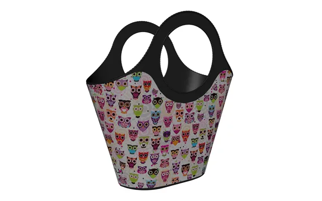 Maqio Decorative Plastic Handbag Owl Basket Tote