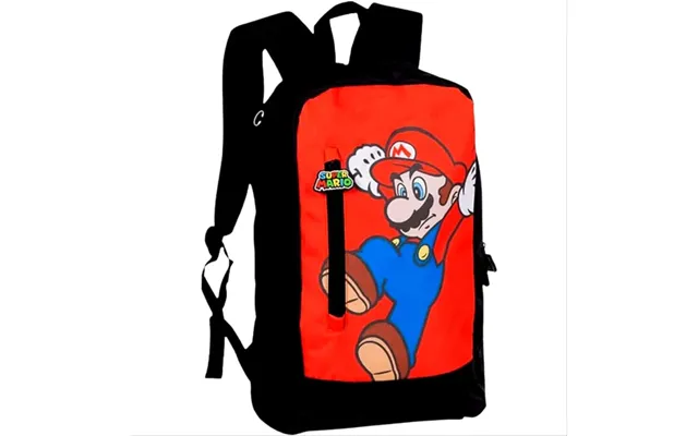 Mario Backpack Super Mario Bros Twin Compartment Rucksack