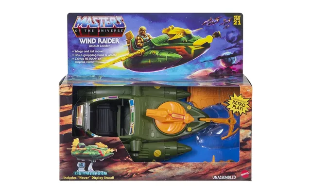 Masters Of The Universe Wind Raider Assault Lander Vehicle Origins