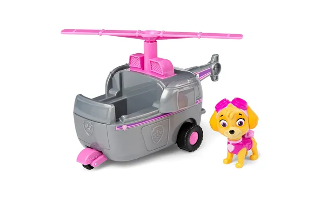 Paw Patrol Skye Figure And Helicopter
