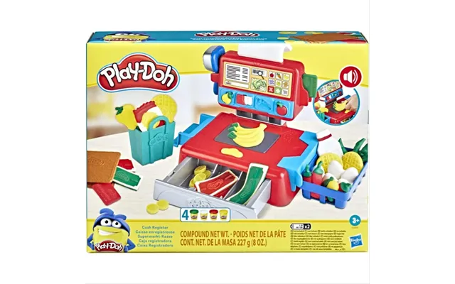 Play-doh Cash Register With Fun Sounds Play Food & Accessories