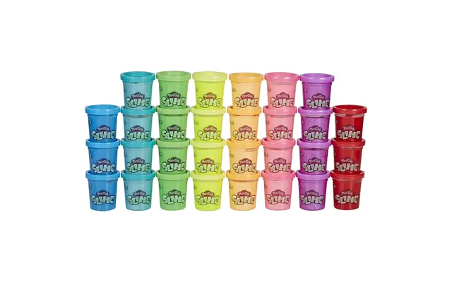 Play-doh Slime 30 Can Pack Assorted Rainbow Colours