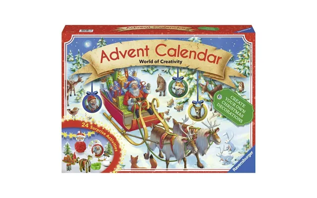 Ravensburger Christmas Advent Calendar World Of Creativity