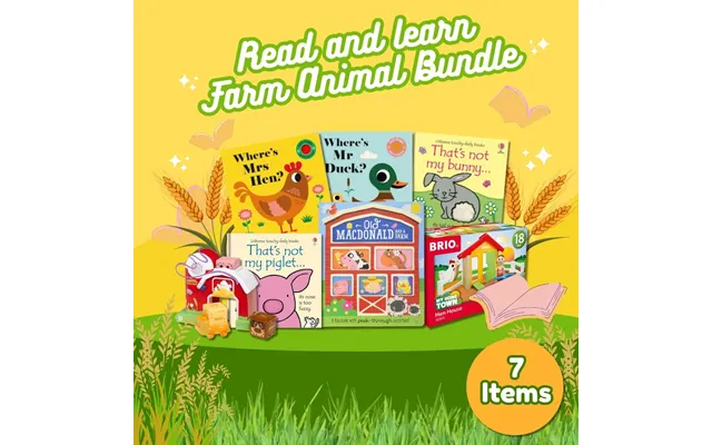 Read And Learn Farm Animal Bundle